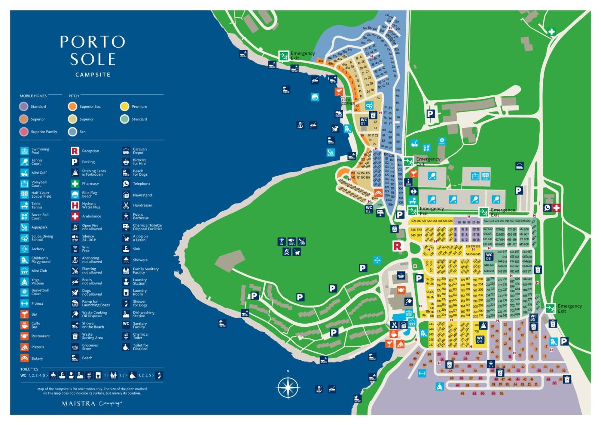 Maistra Camping Porto Sole Pitches Vrsar Exterior foto